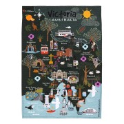 Tea Towel | Land Down Under | Victoria